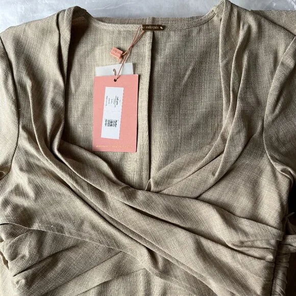 CULT GAIA Agnes Wrap Maxi Dress NWT $558, XS - Picture 9 of 9